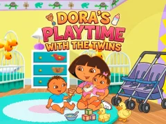 Dora the Explorer Dora's Playtime with the Twins — free online game