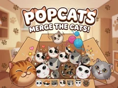Logħba PopCats: Merge the cats! onlajn
