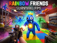 Rainbow Friends Survival FPS — free online game
