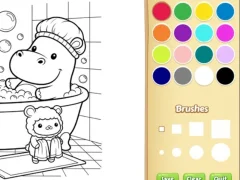Cozy Friends Coloring Book for Kids — free online game