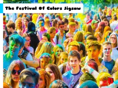 The Festival Of Colors Jigsaw — δωρεάν online παιχνίδι