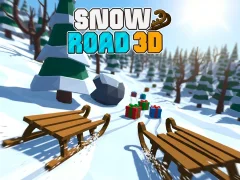 Snow Road 3D — безкоштовна онлайн гра