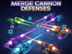 Merge Cannon Defenses — free online game