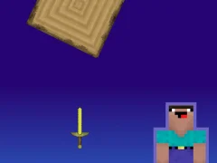 Noob vs Pro But Knife Hit Minecraft — free online game
