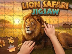 Lion Safari Jigsaw — free online game