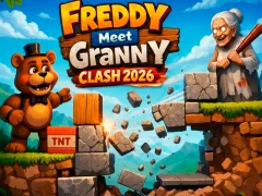 Igra Freddy Meet Granny Clash 2026 spletu
