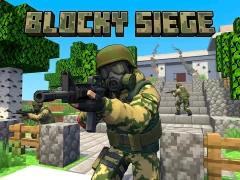 Blocky siege — ਮੁਫ਼ਤ ਆਨਲਾਈਨ ਗੇਮ