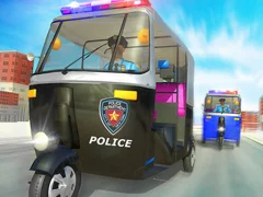 Police Auto Rickshaw 2020 — free online game