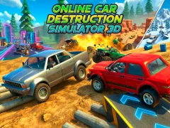 Online Car Destruction Simulator 3D — безплатна онлайн игра