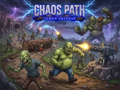 თამაში Chaos Path Tower Defense ონლაინ