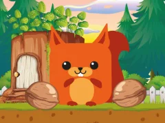 Гаме Blocky Squirrel онлајн