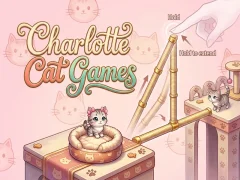Charlotte cat Games — бесплатна онлајн игра