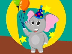 Funny Elephant Style Jigsaw — δωρεάν online παιχνίδι