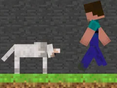 Steve and Wolf — free online game