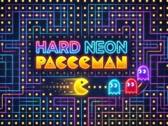 hard neon paccoman — free online game