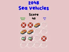 2048 Sea Vehicles — free online game