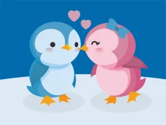 Cute Penguin Puzzle — free online game