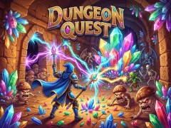 Spel Dungeon Quest aanlyn