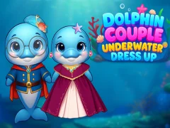 Dolphin Couple Underwater Dress Up — free online game