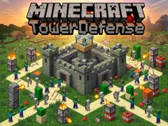 თამაში MineCraft TowerDefense ონლაინ