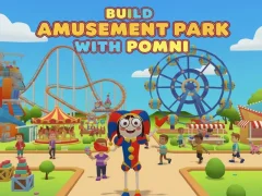Build Amusement Park with Pomni — free online game