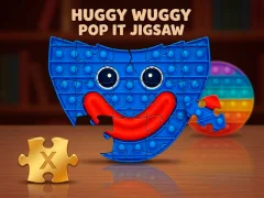 Huggy Wuggy Pop It Jigsaw — free online game