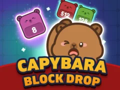 Capybara Block Drop — free online game