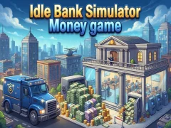 Idle Bank Simulator Money game — безкоштовна онлайн гра