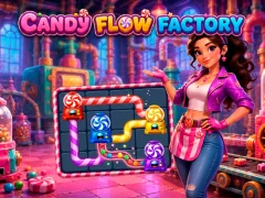 Candy Flow Factory — bezplatná online hra