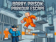 Cluiche Barry Prison: Parkour Escape ar líne