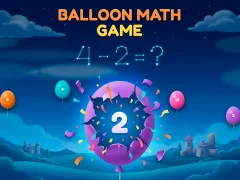 Balloon Math Game — lojë online falas