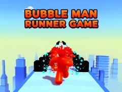 Bubble Man Runner Game — free online game