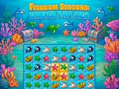Hra Fishdom Seasons unde the Sea