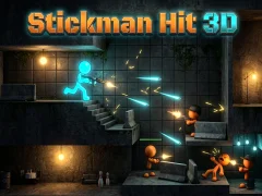 Stickman Hit 3D — free online game