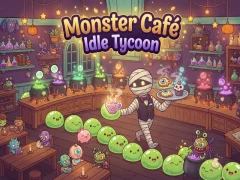 Monster Café Idle Tycoon — gratis online game