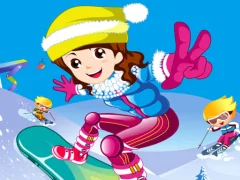 Snowboarder Girl — free online game
