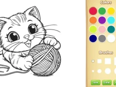 Cat Coloring Book — free online game