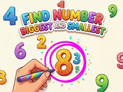 Find Number Biggest and Smallest — free online game