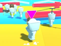 Fall Boys Skibidi Toilet — free online game