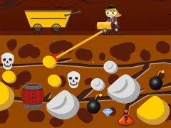 Lady Gold Miner — free online game