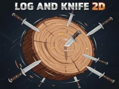 Log And Knife 2D — free online game