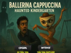 Ballerina Cappuccina Haunted Kindergarten — free online game