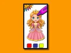 Back To School Princess Coloring Book — free online game