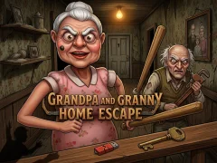 Grandpa And Granny Home Escape — free online game