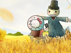 Cartoon Autumn Puzzle — δωρεάν online παιχνίδι