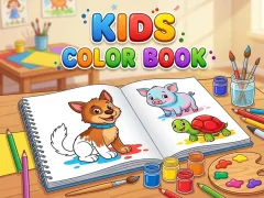 Jwèt Kids Color Book sou entènèt