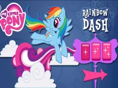 Rainbow Dash's Cloud Bump — free online game