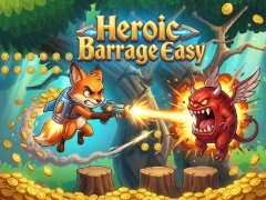Trò chơi Heroic Barrage Easy trực tuyến