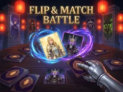 Logħba Flip & Match Battle onlajn