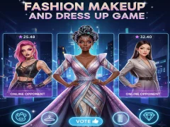 Fashion Makeup And Dress Up Game — free online game